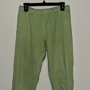 Entireworld green cotton sweatpants